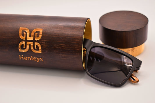 Henleys Bamboo-Style Sunglasses