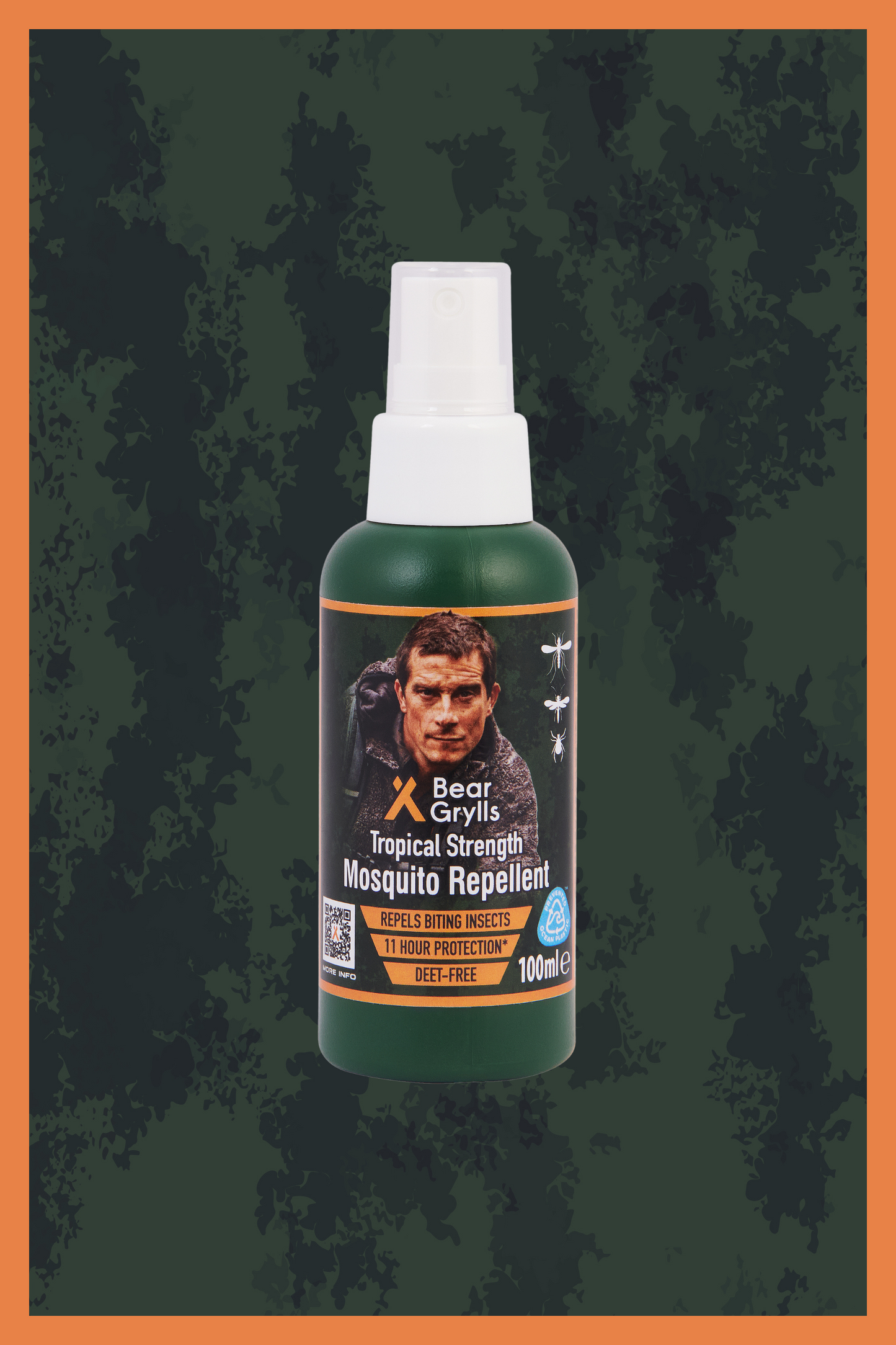 Bear Grylls Tropical Strength Mosquito Repellent Spray