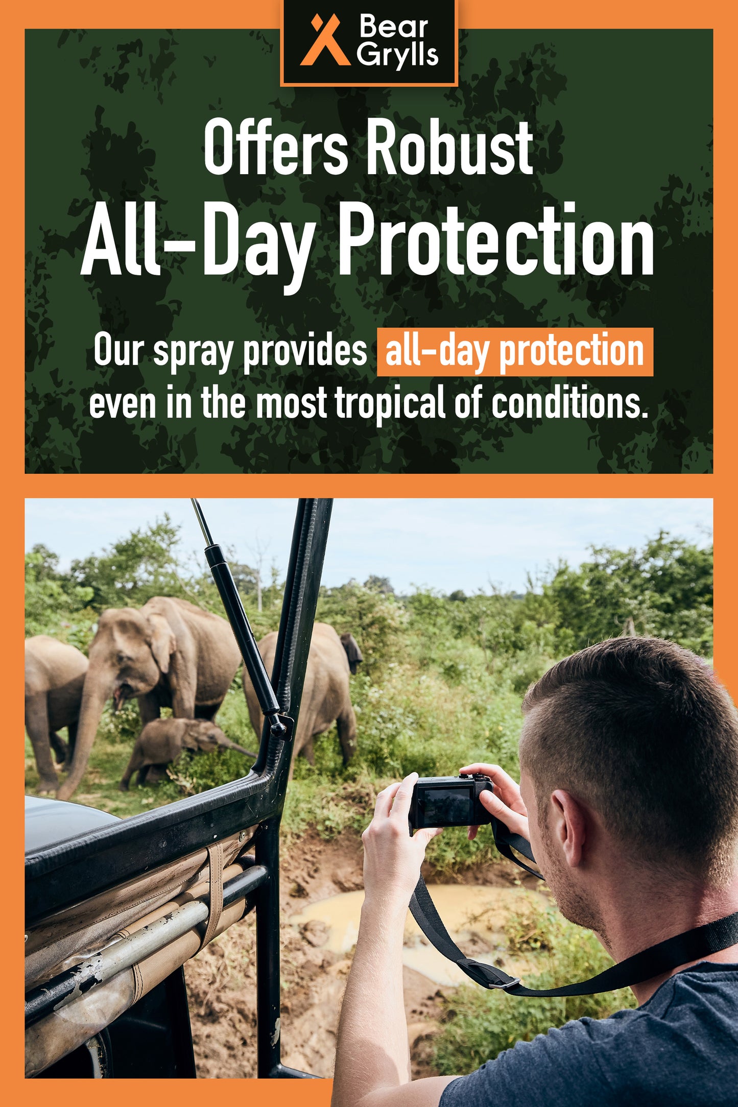 Bear Grylls Tropical Strength Mosquito Repellent Spray