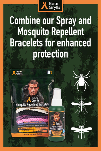 Bear Grylls Tropical Strength Mosquito Repellent Spray