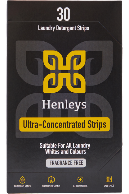 Henleys Laundry Detergent Strips - Fragrance Free