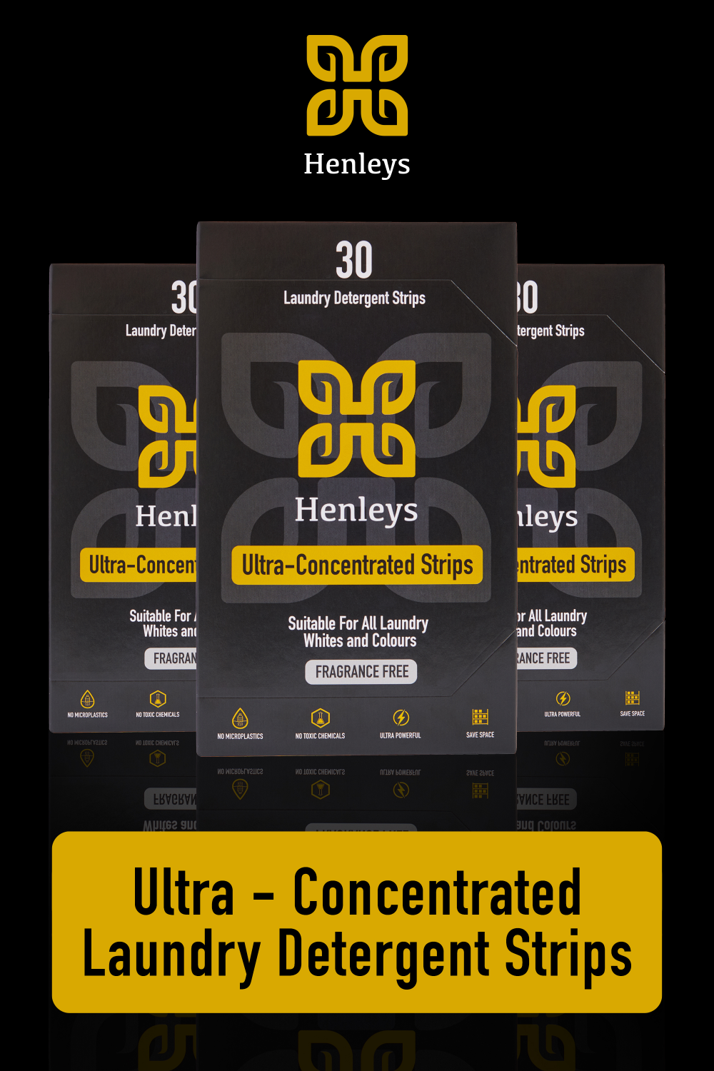 Henleys Laundry Detergent Strips - Fragrance Free