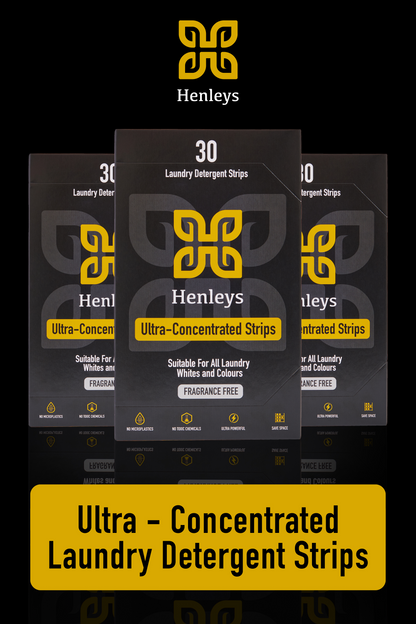 Henleys Laundry Detergent Strips - Fragrance Free